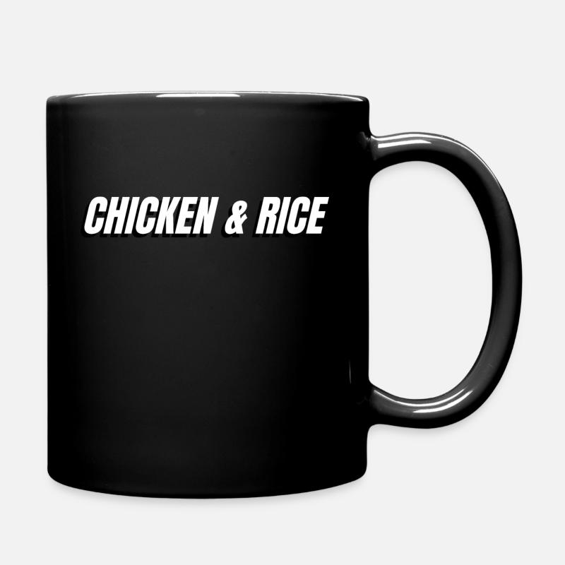 Cicken & Rice - Mug uni - noir