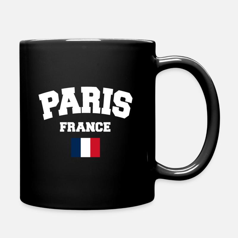 Paris - Full Colour Mug - black