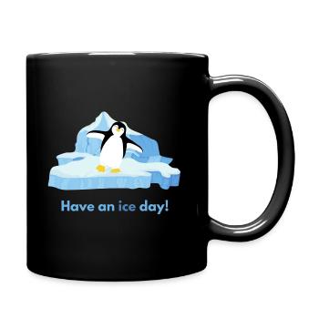 Have an ice day! - Full Colour Mug - black - Right