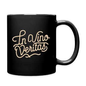 IN VINO VERITAS! 🍷 - Full Colour Mug - black - Right