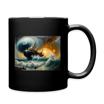 Nature's Fury #7 - Full Colour Mug - black - Right