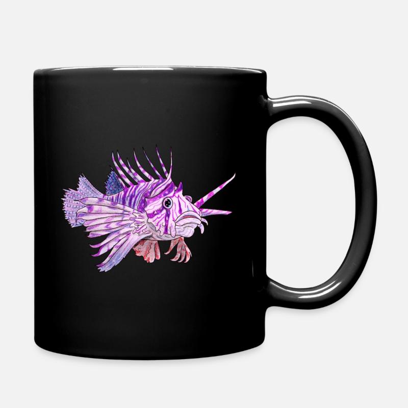 Scorpion Fish - Full Colour Mug - black