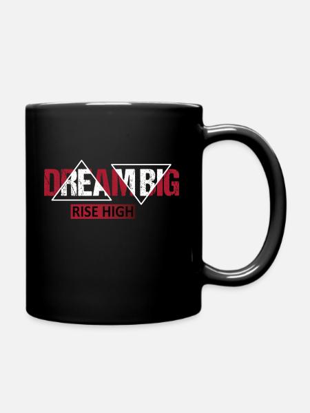 Deam Big Rise High - Tasse einfarbig - Schwarz