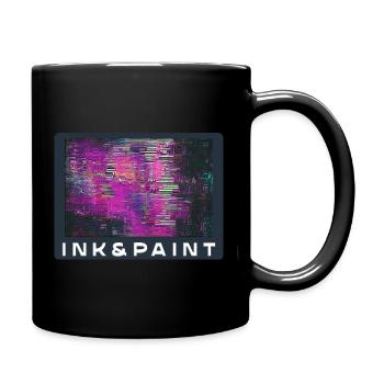 INK PAINT SINGLE ESPOSITION C - Tasse einfarbig - Schwarz - Rechts