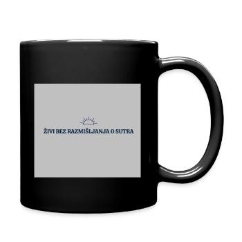 Txm-Mondes - Mug uni - noir - Droite
