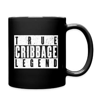 Cribbage Legend – cadeau humoristique - Mug uni - noir - Droite