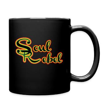 Soul REBEL - Mug uni - noir - Droite