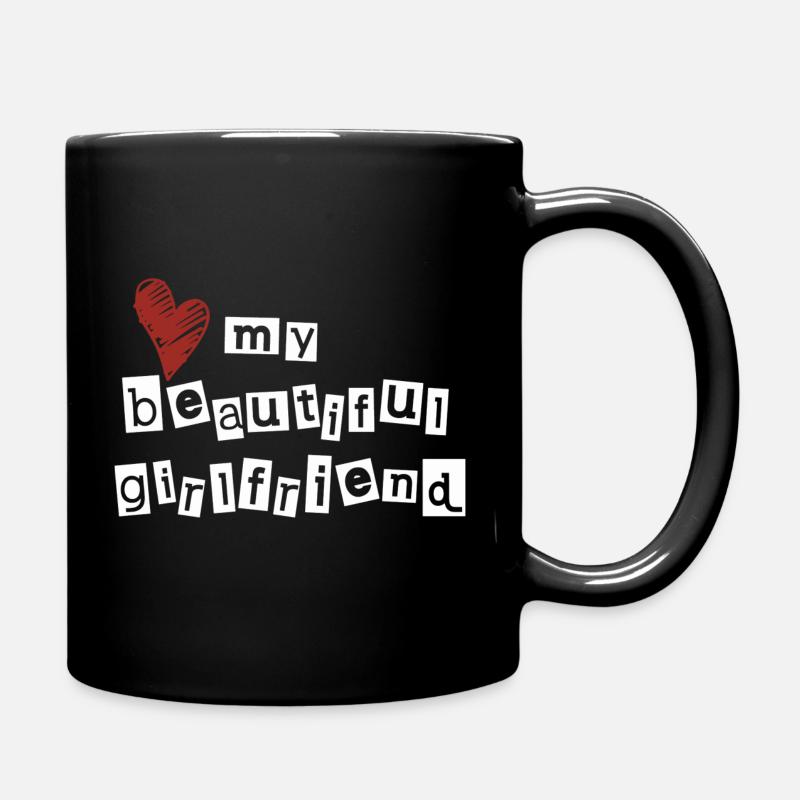 J’adore ma belle copine - Mug uni - noir