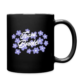 Team Braut JGA - Bride Squad - Tasse einfarbig - Schwarz - Rechts