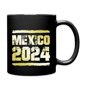 Mexique 2024 Médaille d’or - Mug uni - noir - Droite