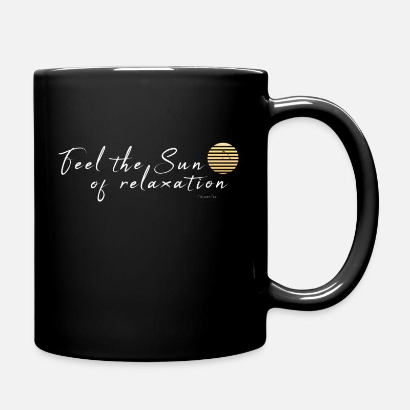 Relaxation - Full Colour Mug - black