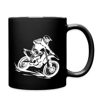 Motocross Bike Sport - Full Colour Mug - black - Right