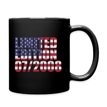 16th Birthday Limited Edition USA 07/2008 - Full Colour Mug - black - Right