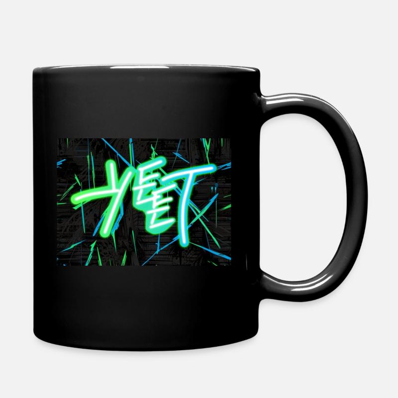 Neon Yeet Explosion - Tasse einfarbig - Schwarz