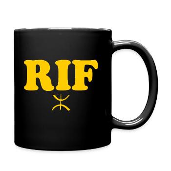Rif - Mug uni - noir - Droite