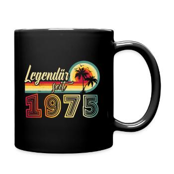 50 Jahre Männer "Legendär Seit 1975 - Mug uni - noir - Droite