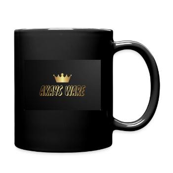 Akays Ware - Tasse einfarbig - Schwarz - Rechts