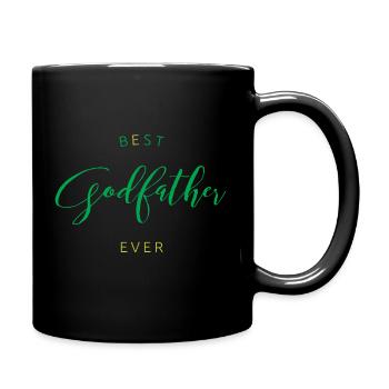 LIEBE ZUM PATEN - Tasse einfarbig - Schwarz - Rechts