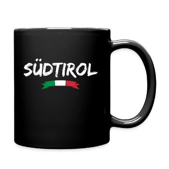 Tyrol du Sud - Mug uni - noir - Droite