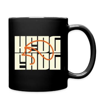 Produits dérivés avec le logo de votre hérisson préféré - Mug uni - noir - Droite