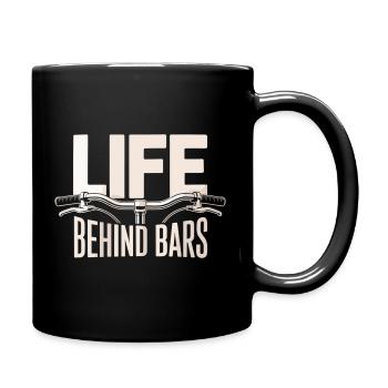 Life Behind Bars Rad Shirt - Full Colour Mug - black - Right