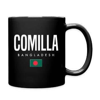 Comilla Bangladesch - Tasse einfarbig - Schwarz - Rechts