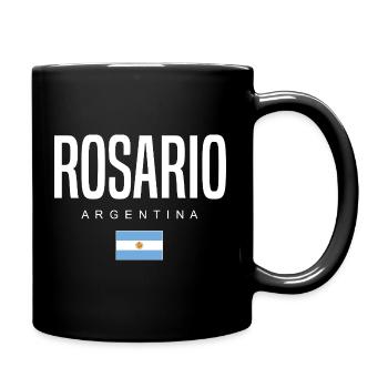 Rosario Argentina Argentinian - Full Colour Mug - black - Right