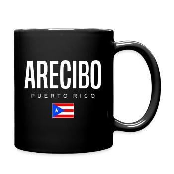 Arecibo Porto Rico Portoricains - Mug uni - noir - Droite