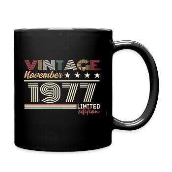 Novembre 1977 - Mug uni - noir - Droite