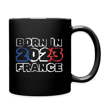2023 - Tasse einfarbig - Schwarz - Rechts