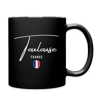 Toulouse, France, design élégant Toulouse - Mug uni - noir - Droite