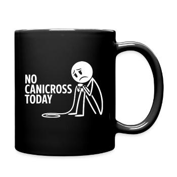 Canicross - Tasse einfarbig - Schwarz - Rechts