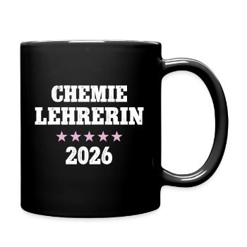 Chemistry Teacher 2026 Occupation Chemistry Teacher Chemist - Full Colour Mug - black - Right