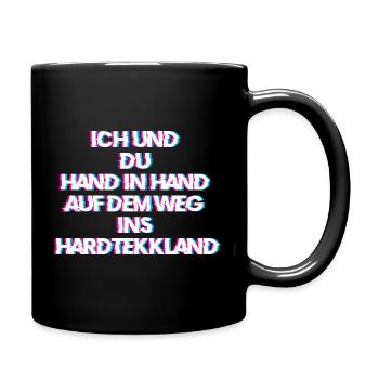Hardtekk Tekk - Full Colour Mug - black - Right