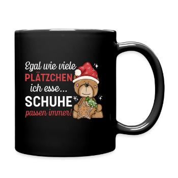 Cadeaux de Noël - Mug uni - noir - Droite