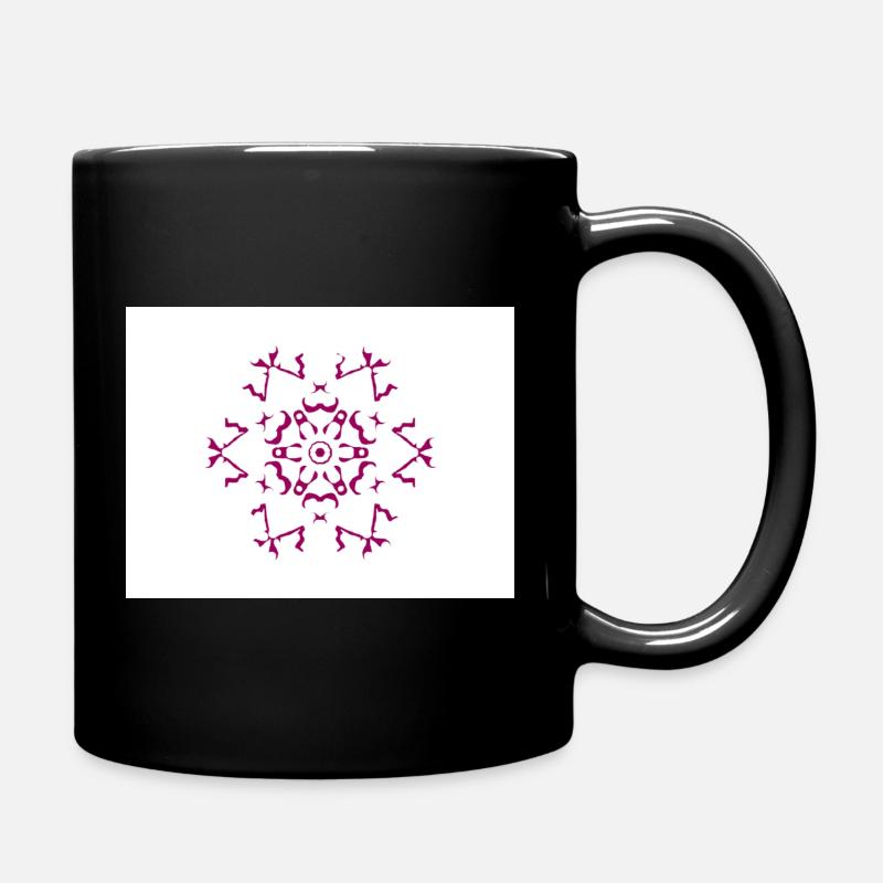 mandala2tv - Mug uni - noir