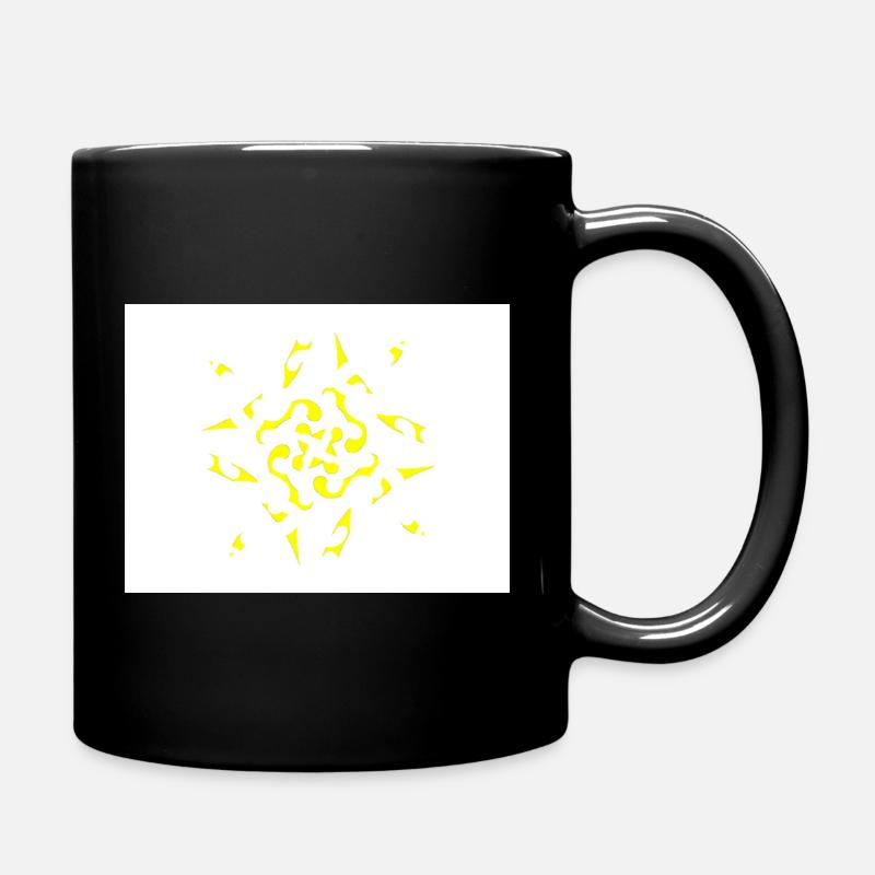 mandala4tv - Mug uni - noir