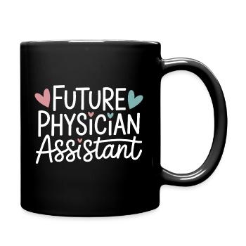 Futur assistant médical - Mug uni - noir - Droite