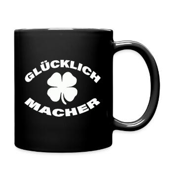 HAPPINESS MAKER - Full Colour Mug - black - Right