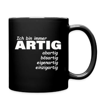 good - Full Colour Mug - black - Right