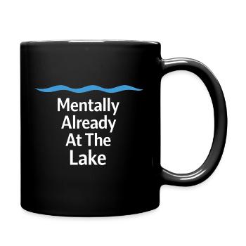 See-wochenende Countdown Zu See-tagen - Tasse einfarbig - Schwarz - Rechts