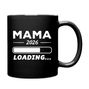 Mama 2026 Chargement... - Mug uni - noir - Droite