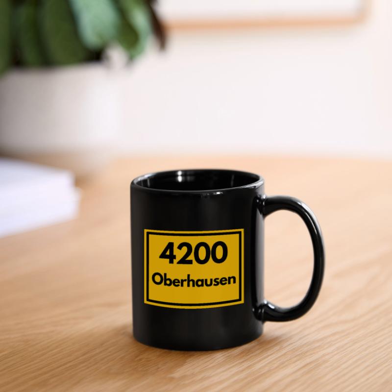 OLD POSTCODE POSTCODE RETRO 4200 OBERHAUSEN RUHR Full Colour Mug