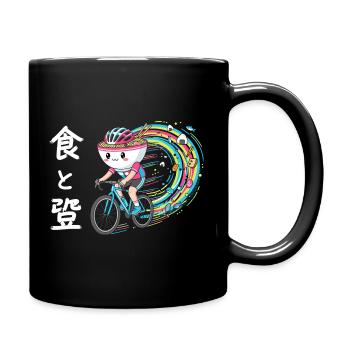 Ramen Racer sur Rainbow Cyclist Moodle Sushi - Mug uni - noir - Droite