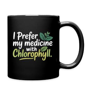 Zertifizierte klinische botanische Pharmakologie-Ausrüstung - Tasse einfarbig - Schwarz - Rechts