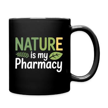Certified Clinical Organic Pharmaceutical  - Full Colour Mug - black - Right