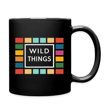 Wild Things Colorful Frames - Full Colour Mug - black - Right