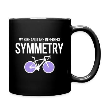 Artistic Cycling Perfect Symmetry Professional  - Full Colour Mug - black - Right