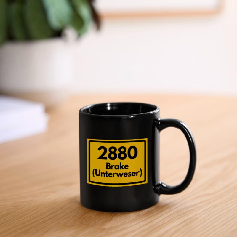 OLD POSTCODE ZIP CODE RETRO 2880 BRAKE UNTERWESER! Full Colour Mug