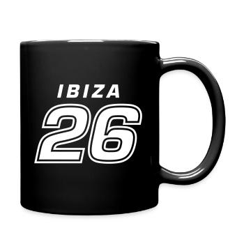 Ibiza 26 Trikot 2026 - Tasse einfarbig - Schwarz - Rechts